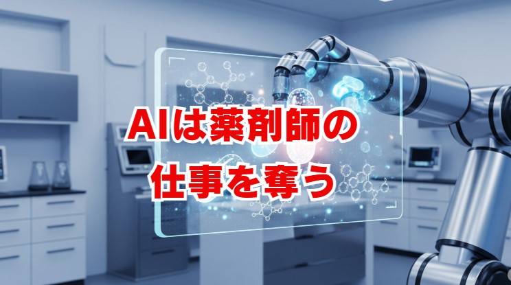 AIは薬剤師の仕事を奪うのか？現状と必須スキルを解説