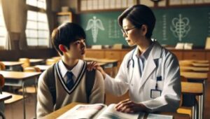 学校の先生からの助言がきっかけに