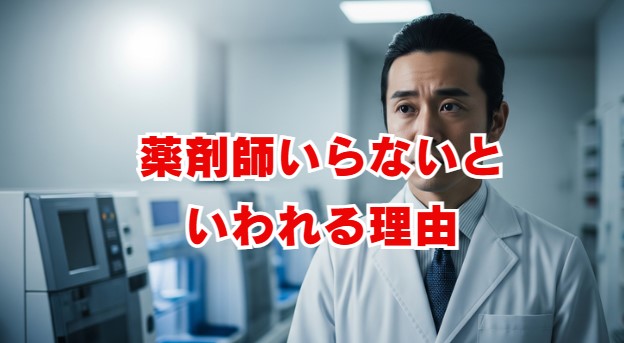 薬剤師いらないといわれる理由とは？AI時代の将来性と対策