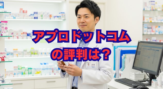 アプロドットコムの評判は？薬剤師の口コミで分かる実態
