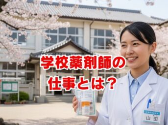 学校薬剤師の仕事とは？給料や役割、なる方法まで徹底解説