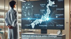 対応エリアは関東1都3県のみ