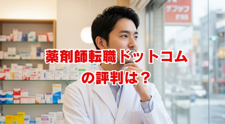 薬剤師転職ドットコムの評判は？口コミと特徴を徹底解説