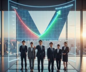 V字回復を目指す中期経営計画