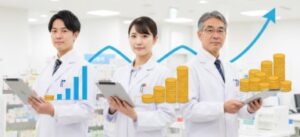 年代別に見る薬剤師の年収推移
