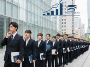 新卒の就職難易度と学歴