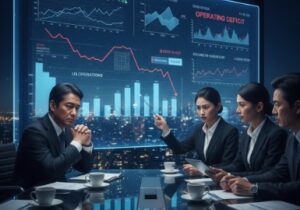 米国事業の減損と営業赤字