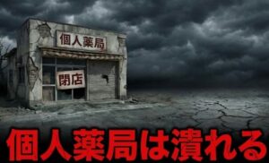 なぜ個人薬局は今後潰れると言われるのか