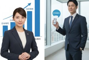 大手MRは年収1000万超えの勝ち組