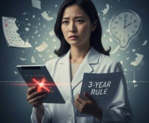 突然の契約満了と3年ルール