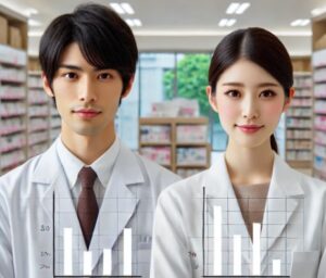 薬剤師の年収における男女差の実態