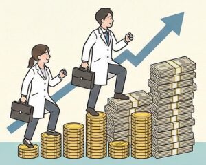 20代から30代の平均年収推移