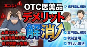 OTC医薬品のデメリットを解消する賢い活用法