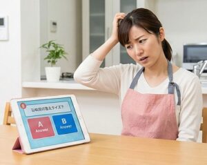 主婦も苦戦するひっかけ問題対策