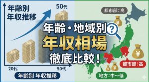 年齢や地域で変わる薬剤師の年収相場と格差