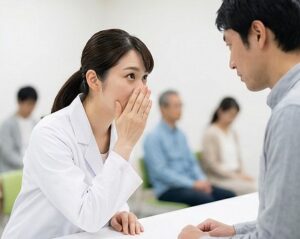 服薬指導中の会話が周囲へ漏れ聞こえる問題への対策