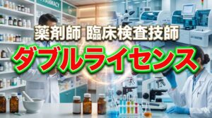 薬剤師と臨床検査技師のダブルライセンスと就職