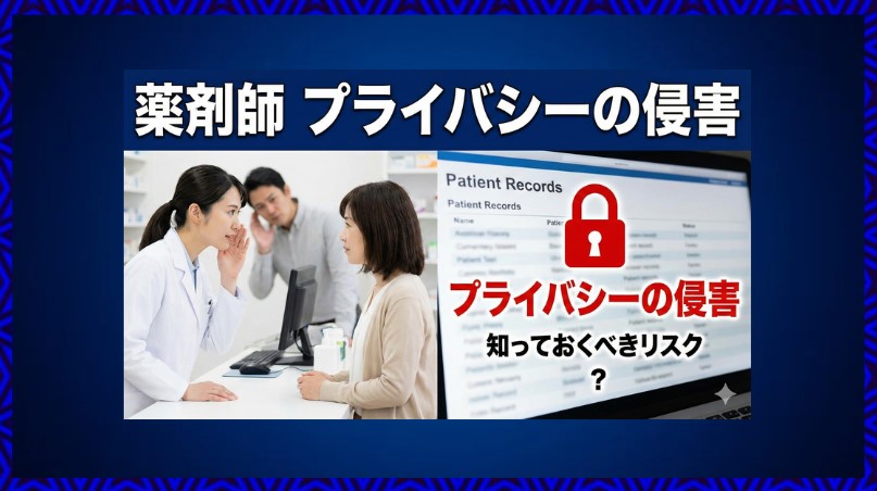 薬剤師のプライバシーの侵害が不安？薬局で情報を守る対策と実態