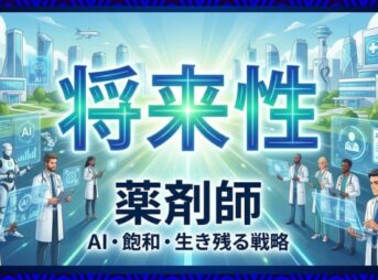 薬剤師の将来性は？AIの影響や飽和の噂、生き残る戦略を解説
