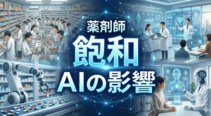 薬剤師の将来性を左右する飽和とAIの影響