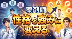 薬剤師の性格を強みに変えてキャリアを広げるコツ