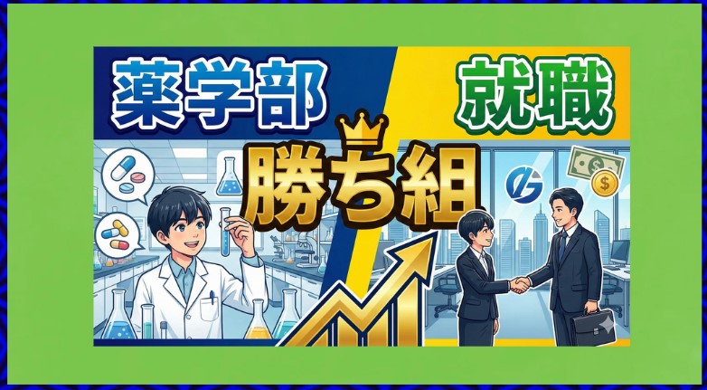 薬学部の就職で勝ち組になるには？年収や進路の現実を解説
