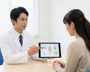詳しい病状や副作用の確認で個人情報を守る仕組み