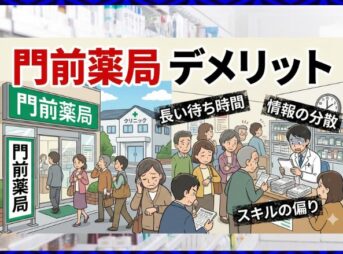 門前薬局のデメリットとは？患者と薬剤師が知るべき注意点