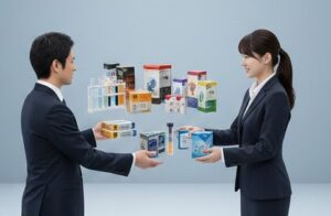 非中核製品の承継契約などポートフォリオ整理