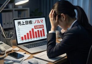 MRのノルマと売上目標による精神的な圧力