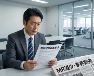 MRの減少や希望退職の動向から見る業界の先行き