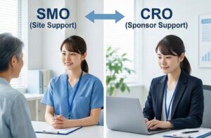 SMOとCROの違いやCRAとの比較