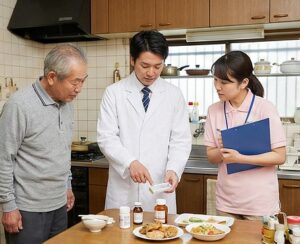 ケアマネジャーと共有する生活環境や服薬情報
