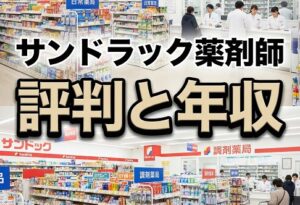 サンドラック薬剤師の評判と年収の現状