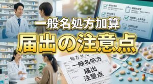 一般名処方加算の施設基準と届出の注意点