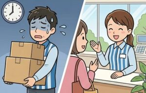 仕事きつい現状と楽な職場の見分け方