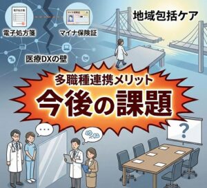 医療DXで最大化する多職種連携メリットと今後の課題