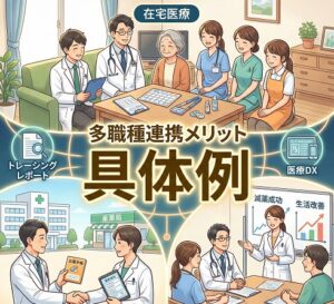 在宅や薬局で実感する多職種連携メリットの具体例