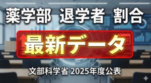最新データで見る薬学部の退学者割合と実態