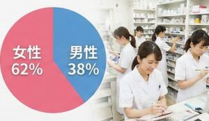 職場での出会いが少ない統計的背景と男女比
