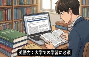英語力が大学入学後の勉強に与える影響