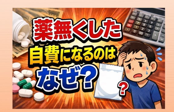 薬を無くした際に自費になるのはなぜ？費用と対処法を解説