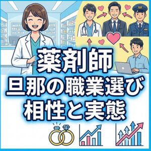 薬剤師の旦那の職業選びで知るべき相性と実態