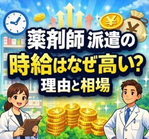 薬剤師の派遣の時給はなぜ高いのかその理由と相場