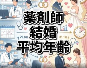 薬剤師の結婚が遅いと言われる理由と平均年齢