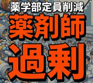 薬学部定員削減で加速する薬剤師過剰と需給バランス