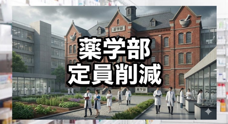 薬学部定員削減の最新動向と薬剤師の将来性を徹底解説
