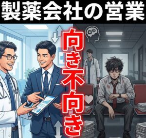製薬会社の営業がきついと感じる人の特徴と環境
