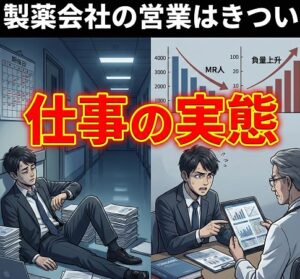 製薬会社の営業はきついのか仕事の実態を解明
