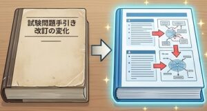 試験問題手引き改訂による難易度の変化